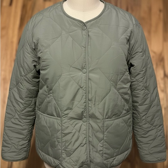 Velvet Heart Jackets & Blazers - Velvet Heart Quilted Puffer Jacket - Gray